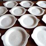 6 assiettes poisson Sarreguemines