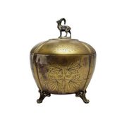 Art Nouveau sugar bowl from Szandrik, Hungary, 1890s