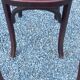 Set de 5 chaises de bistrot anciennes