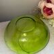 Saladier en verre vert