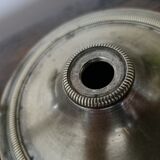 Pair of large silver bronze candle holders from the Directoire period