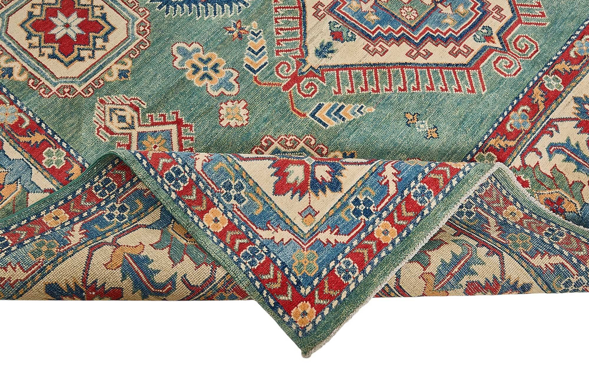 Tapis Oushak en laine noué à la main turc 273 cm x 357 cm
