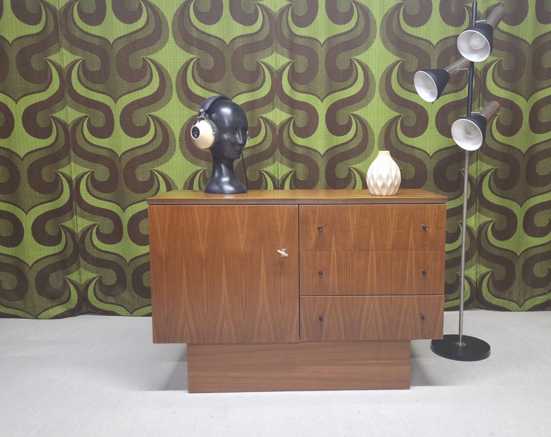 Vintage 1970s teak enfilade