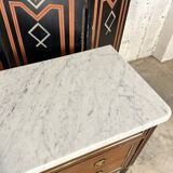 Louis XVI style mahogany chest of drawers