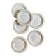 Set of 6 vintage dessert plates Arizona model by Salins