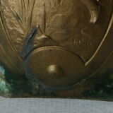 Art Nouveau Vase "Nymphs" signed Jean Garnier