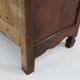 Antique Flemish Solid Oak Cabinet, ca. 1850