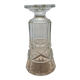 Vase en verre pressé vintage, années 1970