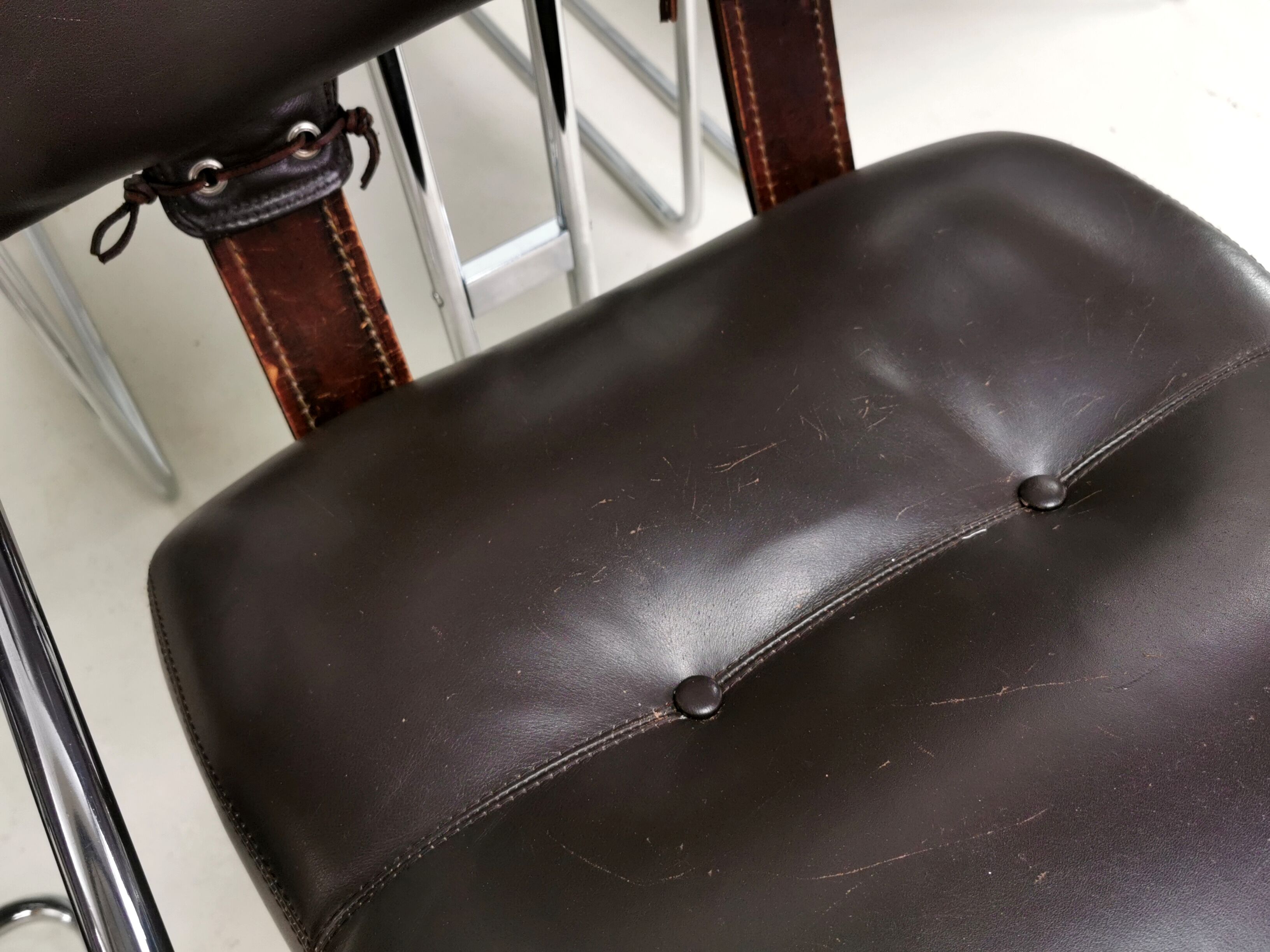 Set of 6 Tucroma chairs by Guido Faleschini