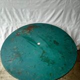 Eiffel style riveted metal garden table