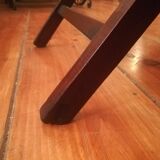 Mahogany butler folding table