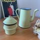 Old enamelled coffee maker