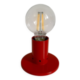Goro red wall or ceiling light by Sergio Mazza Quattrifolio design