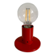 Goro red wall or ceiling light by Sergio Mazza Quattrifolio design