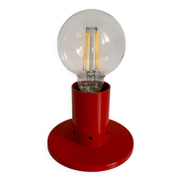 Applique ou plafonnier rouge Goro de Sergio Mazza Quattrifolio design