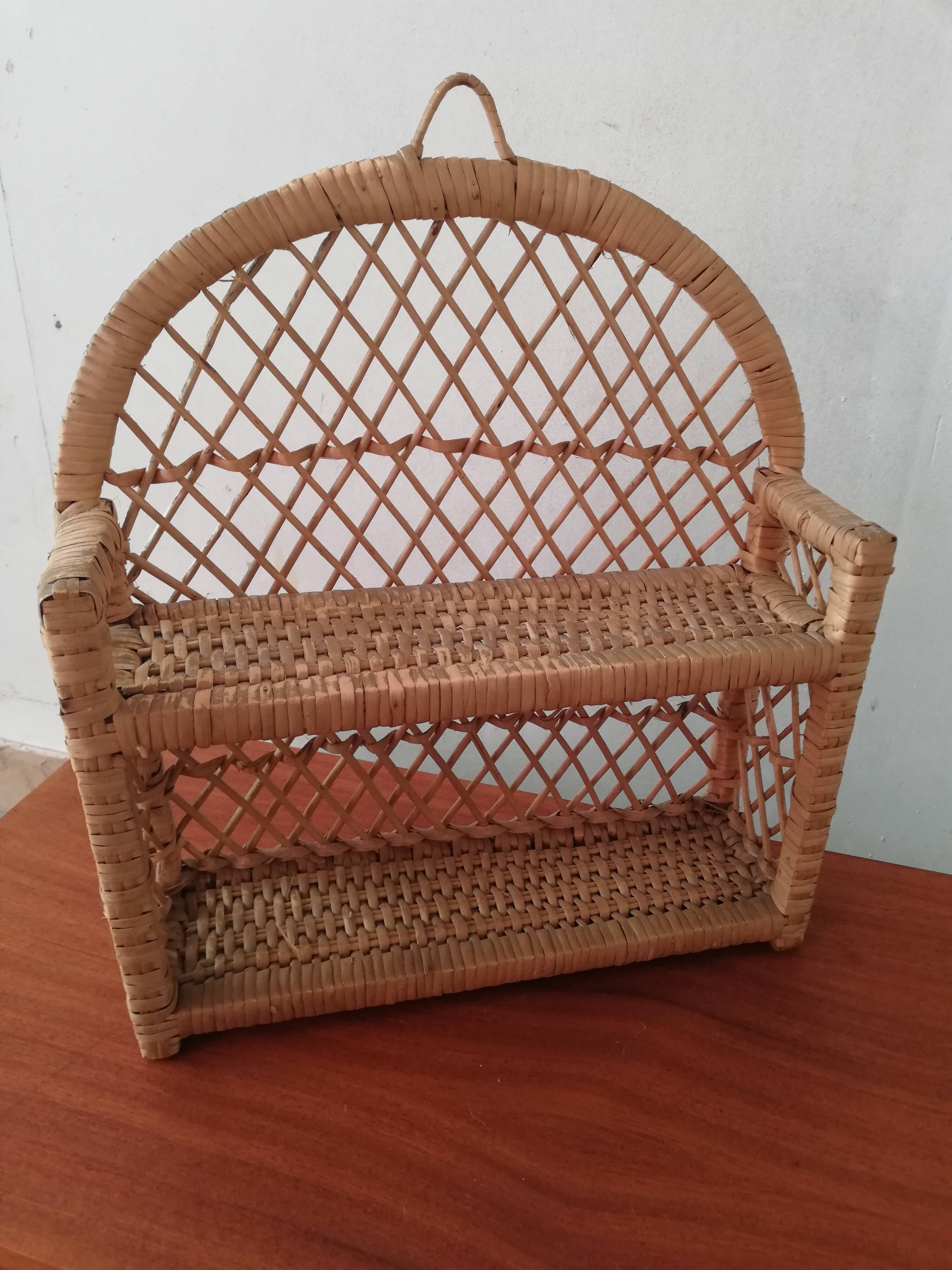 Vintage rattan sling