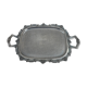 Silver metal top