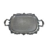 Silver metal top