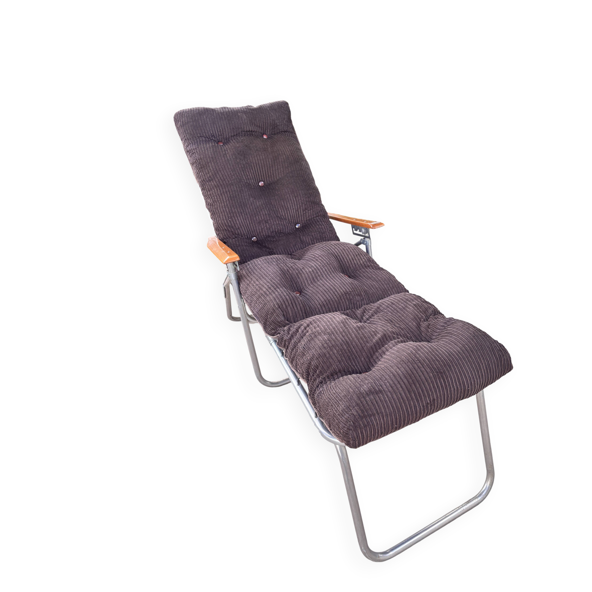 Vintage chaise longue / Recliner armchair