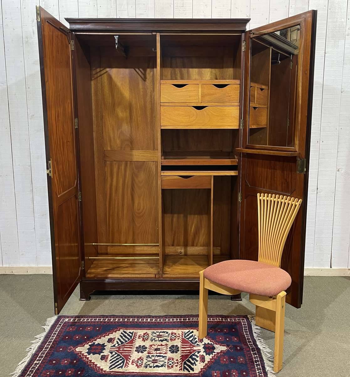 1930s Compactum mahogany cabinet