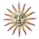 Vintage sun sign