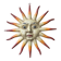 Vintage sun sign