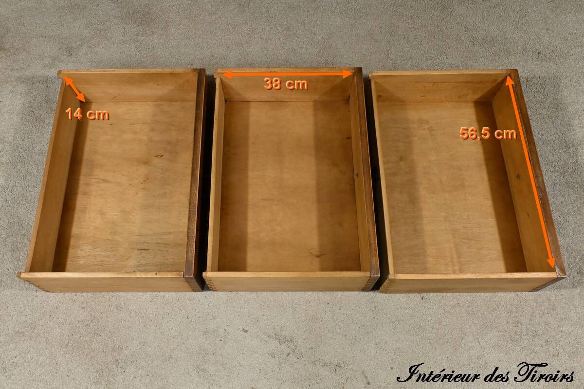 Walnut Veneer Hairdresser, Art Deco - 1930