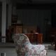 Vintage chaise longue / Sofa with floral upholstery, modern Danish design, 1950s