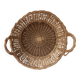 Panier en osier plat