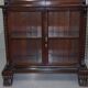 Victorian library in hand-carved hardwood