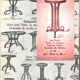 Thonet N°1 Art Nouveau reading table - 1895 -