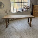 1950s pine farmhouse table 220cm