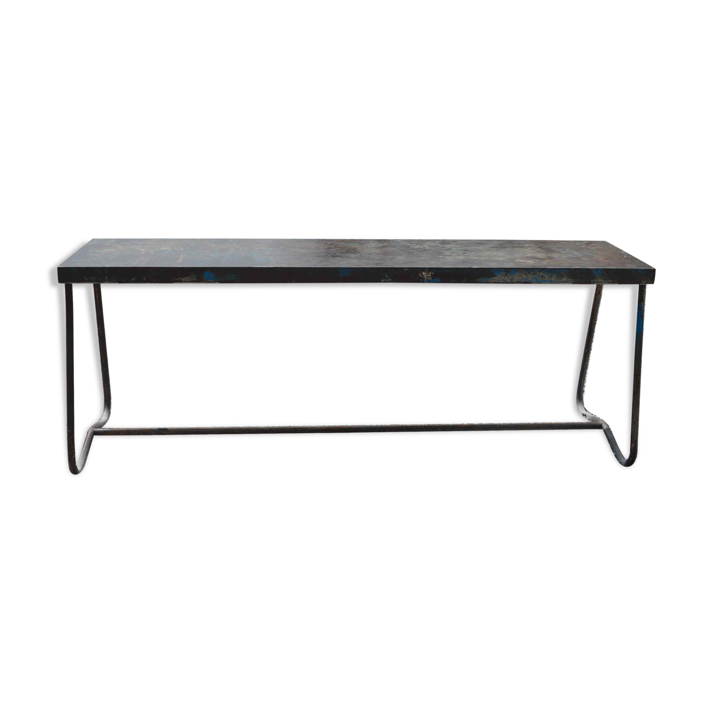 Industrial iron console