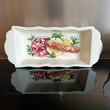 Signed and dated aperitif dish