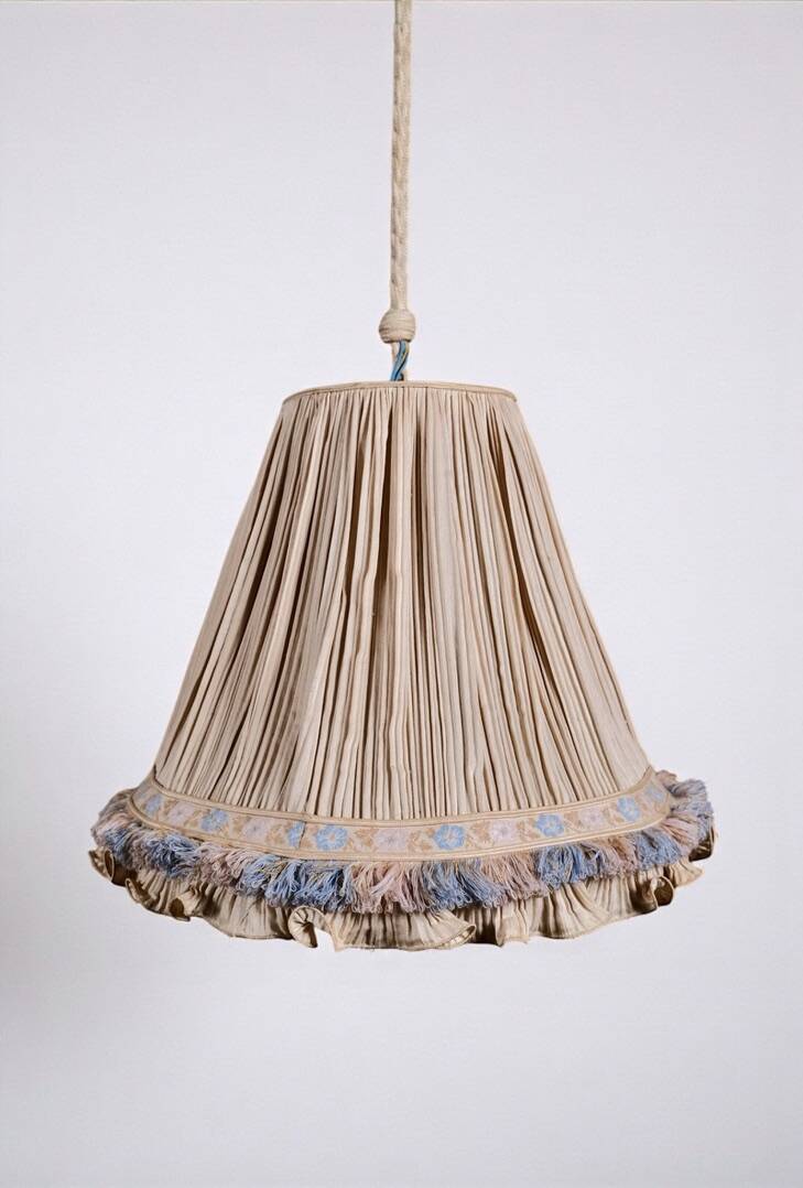 Double Italian draped pendant light, 1960s