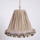 Double Italian draped pendant light, 1960s