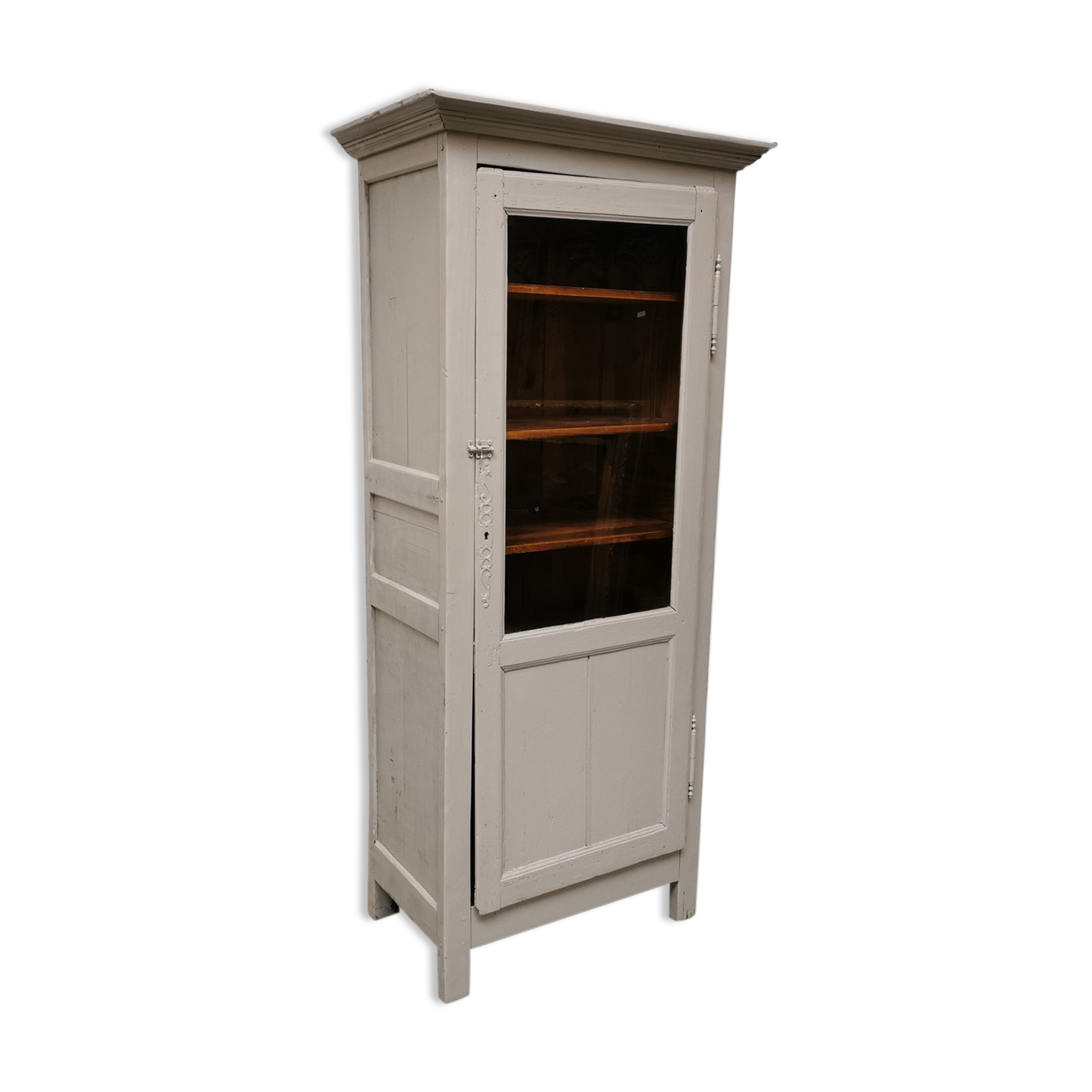 Armoire parisienne vitrée vintage