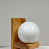 Three pine wall lights from the 80s