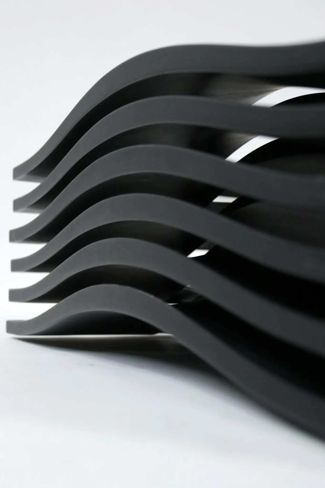 Set of six P08 folding chairs by Justus Kolberg for Tecno, Italy