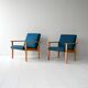 Paire de fauteuils vintage Bruksbo, Norvège