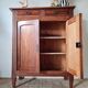Buffet parisien bois ancien 2 portes panneautées