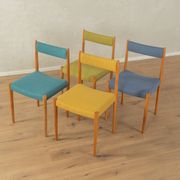 Chaises de salle à manger des années 1960, Lübke