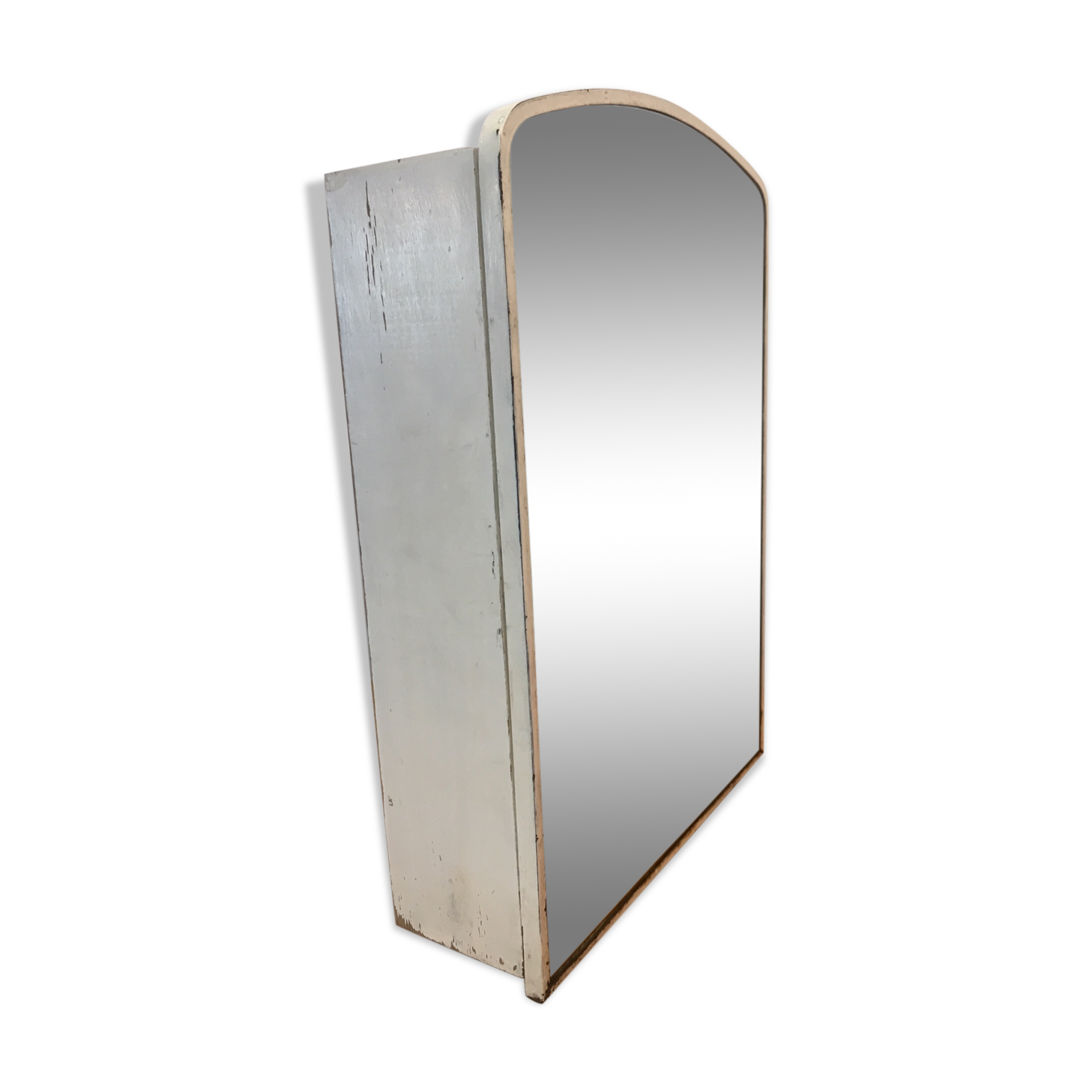 Old front mirror medicine cabinet