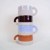 Big mimi coffee cup blue