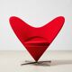 Verner Panton Heart Cone Chair for Vitra 1958/2003