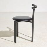 Set of 6 MK9170 POSTMODERN STYLE METAL FRAMED CHAIR