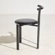 Ensemble de 6 MK9170 CHAISE À CADRE MÉTALLIQUE DE STYLE POSTMODERNE