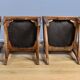 Set of 6 walnut chairs, Art Nouveau – Early 20th century