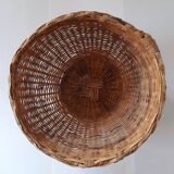 Vintage rattan basket