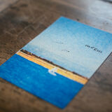 Framed Risography poster, 22 cm x 17 cm, cotton paper 130g. - Ria d'Etel